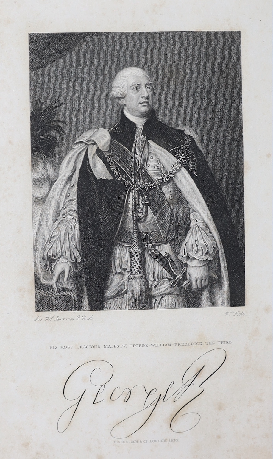 National Portrait Gallery, 5 vol., calf, rebacked, 1830 and Lloyd (N.) – A History of English Brickwork, original cloth, rebacked 1925